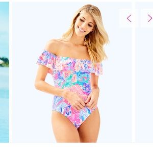 NWT Lilly Pulitzer One Piece Swimsuit Aquadesiac